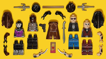 LEGO Deadpool & Wolverine (BLADE | ELEKTRA | GAMBIT | X-23 CAMEO) Unofficial Minifigure | Marvel