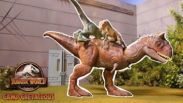 Jurassic World: Camp Cretaceous | Velociraptor Outbreak | @MattelAction