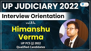 UP Judiciary 2022 | Mock Interview | Himanshu Verma | Linking Laws