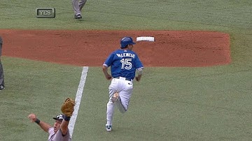 NYY@TOR: Teixeira snares liner, doubles off Valencia