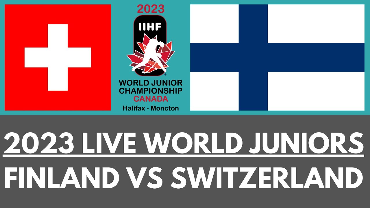 LIVE Finland vs Switzerland World Juniors Game Stream 2023 IIHF WJC Suomi vs Swiss Live Stream