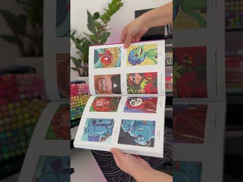 Розмальовка Disney Pixar за номерами — Best of Pixar | 100 ілюстрацій | Великий формат, Hachette, видео 1