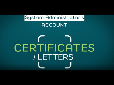 Classera EN admin Certificates  letters