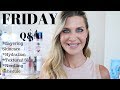 Friday Q&A | Layering Skincare | Dehydration | Microneedling schedule