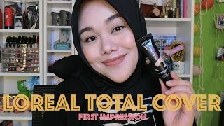 LOREAL INFALLIBLE 24H MATTE COVER FOUNDATION REVIEW + TEST KETAHANAN