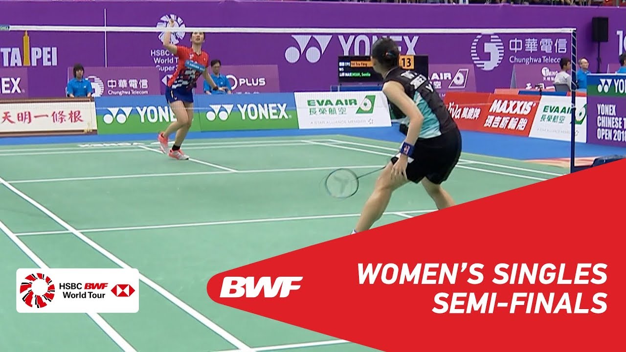 SF | WS | TAI Tzu Ying (TPE) [1] vs Soniia CHEAH (MAS) [7] | BWF 2018