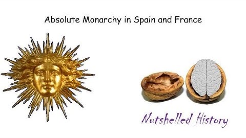 Absolute Monarchy in Spain and France - Nutshelled Modern World History
