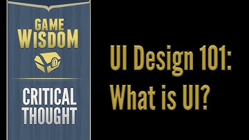 A Critical Thought on High Level UI Design Part 1: The Interface