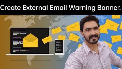 Create and apply an External Email Warning Banner with Office 365 Exchange rule