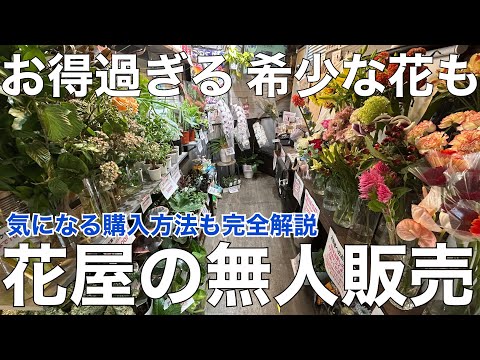 Unmanned Flower Shop! Incredible Deals and How to Buy - YouTube