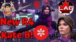 New Rank 4 Kate Bishop!! WTF SO MUCH DAMAGE!? Another Kabam DLL Banger! Noob Gameplay! - MCOC