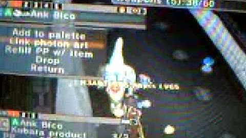 Phantasy Star Universe:Axe Glitch:Tutorial