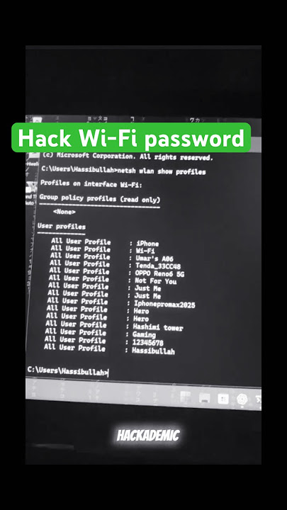 Hack Any Wi-Fi  in 22 Seconds! 💻📶 (No Apps Needed) #coding #windows #hackprotech #wifi #hack #wifi