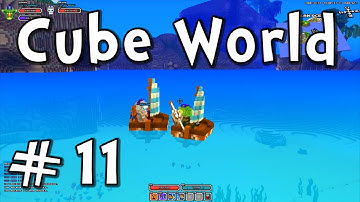 Cube World E11 "Sailing to Exotic Lands" (Action RPG Adventure with Pets!)