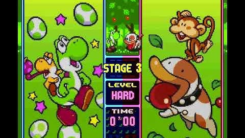 SNES Classics - Tetris Attack Full Gameplay [NO DEFEATS] By Manikinator