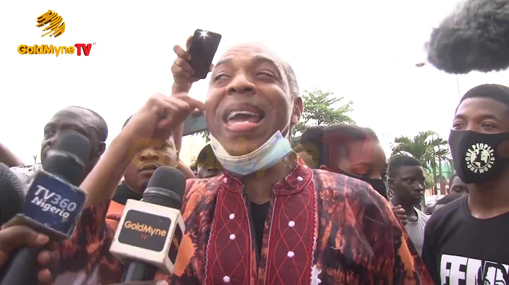 FEMI KUTI JOINS END SARS PROTEST, GIVES REASONS WHY NIGERIANS MUST CHANGE