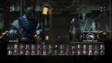 #mortalKombatXL                                                 Mortal Kombat XL: Sub-Zero vs Raiden