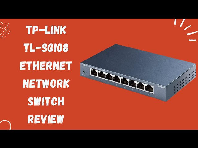 TP-Link Switch 8 puertos Gigabit TL-SG108 Ethernet