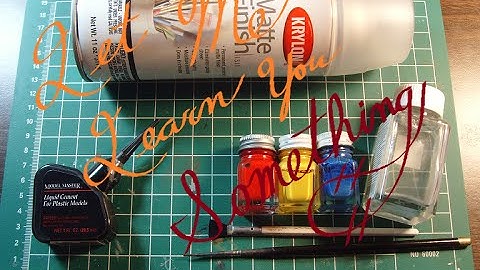 Tutorial Tuesday: Plastic Cement