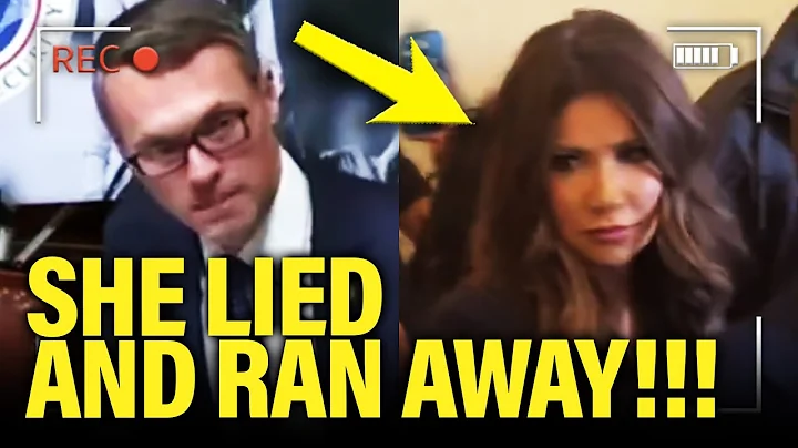 Kristi Noem GETS EXPOSED after RUNING FROM HEARING