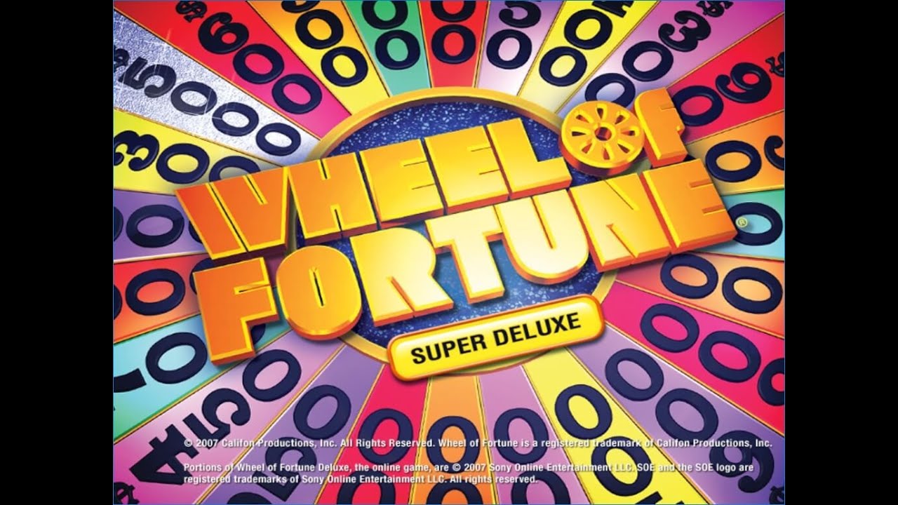 Wheel Of Fortune Super Deluxe Ep1 - YouTube