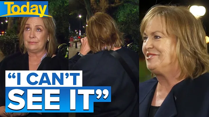 Tracy Grimshaw tears up after witnessing Queen's c...
