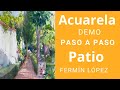 Acuarela Paso a Paso Fermín López