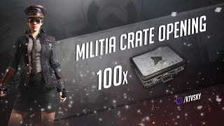 NEW PUBG MILITIA CRATE OPENING