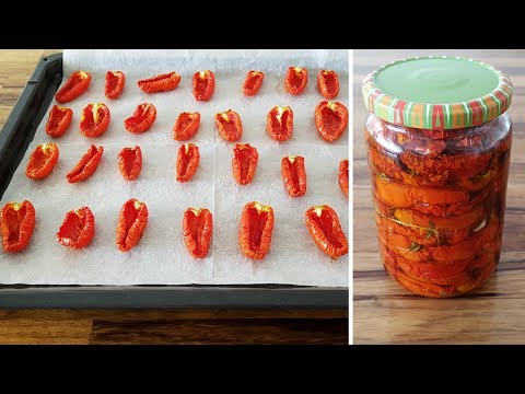 Video: How To Dry Tomatoes In The Oven