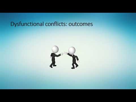 Difference between functional and dysfunctional conflicts