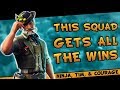 Fortnite - This squad gets all the wins! With Ninja, TimTheTatMan, & CourageJD | DrLupo