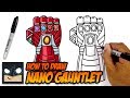 How to Draw Nano Gauntlet | The Avengers