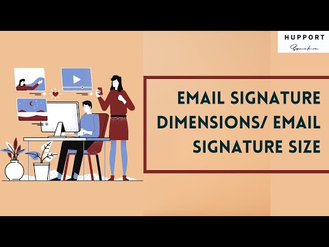 Email Signature Dimensions/ Email Signature Size