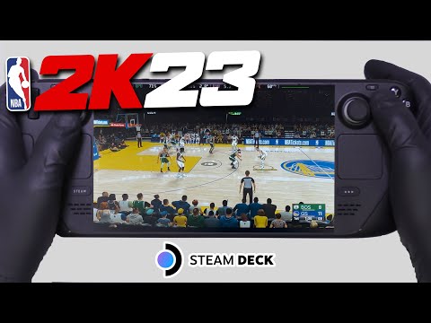 NBA 2K23 | Steam Deck Gameplay | Steam OS