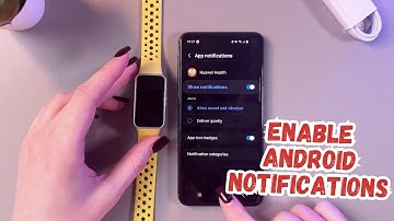 HUAWEI Band 9: How to Enable Android Notifications