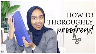 HOW I PROOFREAD MY PHD THESIS - 250 pages | Essay Editing Tips