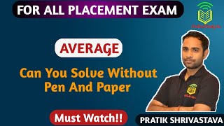 Averages  Shortcuts & Tricks for Placement Tests, Job Interviews & Exams