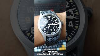 Militado ML05 (VH31 Sweep Movement) Field Watch w. Aftermarket NATO Strap.