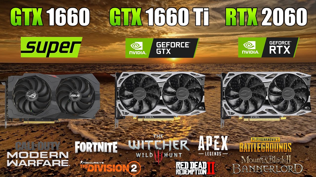 Super vs GTX 1660 Ti RTX Test in 8 Games - YouTube