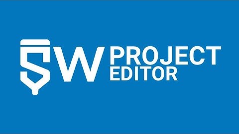 SW Project Editor - Tool for SKETCHWARE