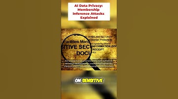 AI Data Privacy: Membership Inference Attacks Explained #shorts