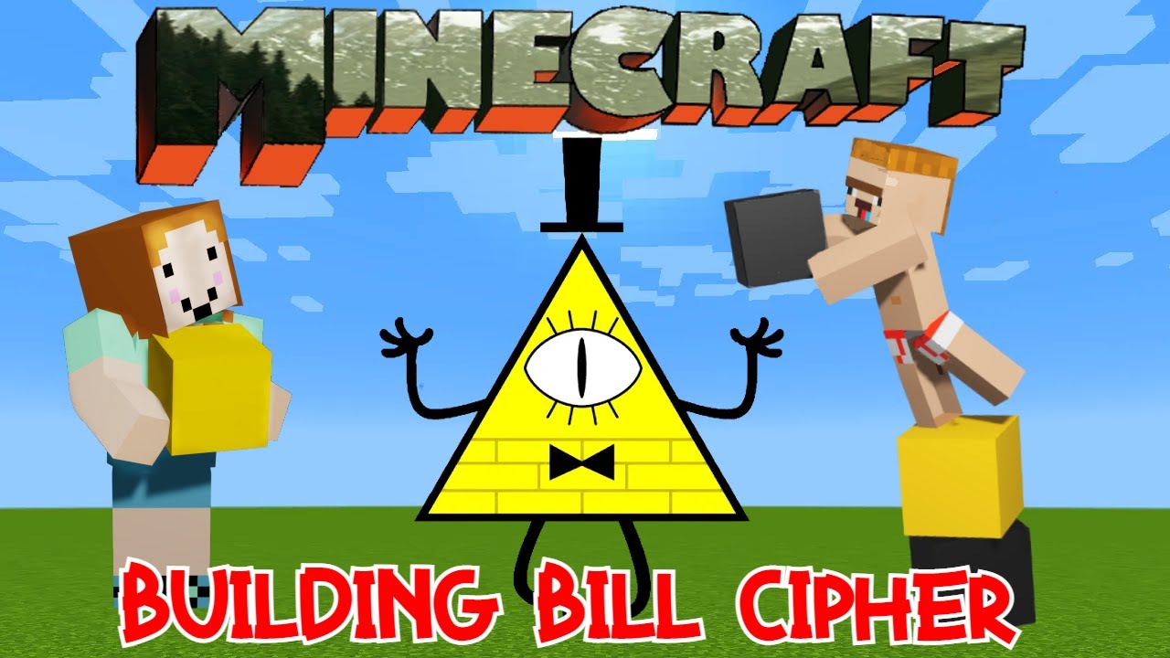 Minecraft Build Challenge: Recreating Bill Cipher from Gravity Falls ...