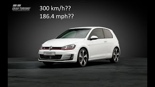 GT Sport: Making slow cars go over 300 km/h (186,4 mph)