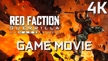 RED FACTION GUERILLA RE-MARS-TERED - Game Movie Gameplay Walkthrough Full Game [4K Ultra]