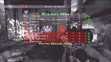 MW2: BEAST THROWING KNIFE CROSS MAP  WITH REACTION