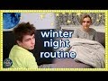Lazy winter night routine what did the boys get their valentines