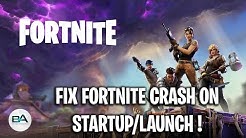 Fortnite crashing computer