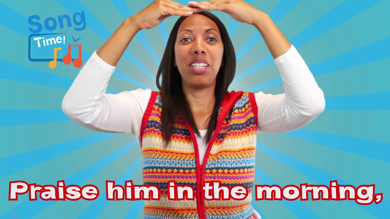 Praise Him ‘Til the Sun Goes Down Children's Bible Songs with Lyrics