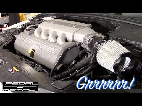 custom-volvo-(yamaha)-v8-high-flow-air-filter-system-|-under-$50-|-volvo-s80-v8-project-car