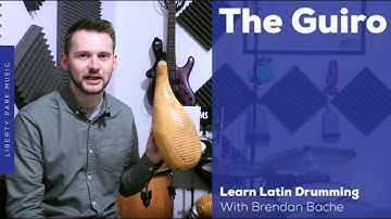 The Guiro Pattern in Chachacha Music | Intro. to Latin Drumming | Video Lesson